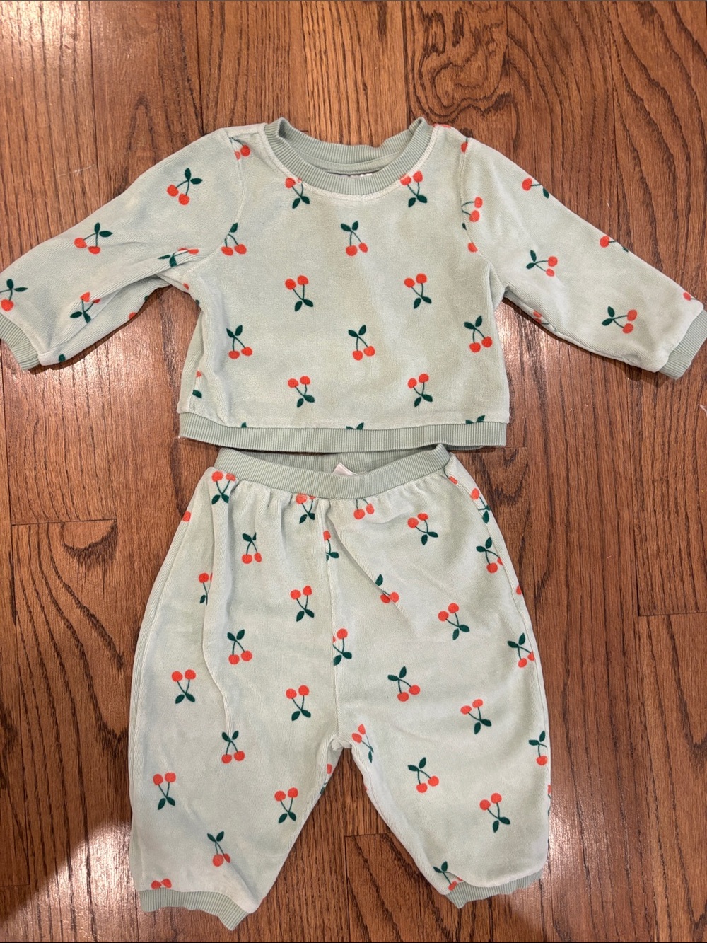 Hanna Andersson French Terry Sweatshirt & Sweatpants Set 6-12m